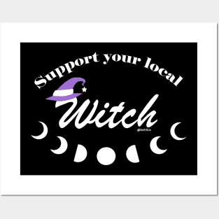 Support Your Local Witch Posters and Art